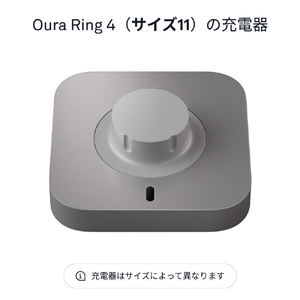 OURA Oura Ring 4(オーラリング 4)充電器/size11 JZ95-54834-11-イメージ2