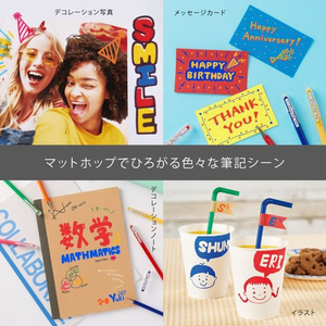 ぺんてる ゲルボールペン マットホップ 1.0mm イエローオレンジ FC476NX-K110-VF2-イメージ5