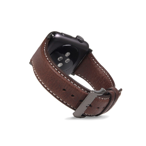 SLG Design Apple Watch 49/45/44/42mm用バンド  Italian Minerva Box Leather ブラウン SD18391AW-イメージ3