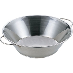 三宝産業 UK 油こし (両手ハンドル) 26.5cm パンチ仕様 FCK8662-001441004-イメージ1