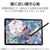 エレコム Wacom MovinkPad 11用フィルム 紙心地 反射防止 ケント紙タイプ TB-WM11FLAPLL-イメージ3