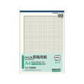 コクヨ PPC用原稿用紙 A4 5mm方眼 青枠付 50枚 A45mm方眼青・枠付き52×361冊 F818939-ｺﾋ-115DN
