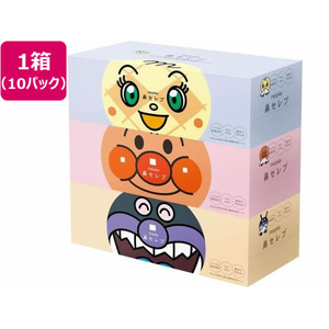ネピア 鼻セレブ ティシュ アンパンマン 180W 3P×10パック FCE390R-イメージ1