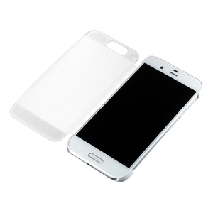 シャープ AQUOS R用AQUOS Frosted Cover ジルコニアホワイト XNK01W-イメージ1