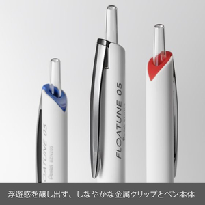 ぺんてる 油性ボールペン FLOATUNE フローチューン 0.5mm 黒 10本 FC312SU-BZN205-A-イメージ5