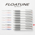 ぺんてる 油性ボールペン FLOATUNE フローチューン 0.5mm 黒 10本 FC312SU-BZN205-A-イメージ8