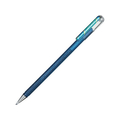 ぺんてる カラーボールペン デュアルメタリック 1.0mm ブルー+メタリックGR FCE370U-K110-DC