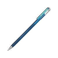 ぺんてる カラーボールペン デュアルメタリック 1.0mm ブルー+メタリックGR FCE370U-K110-DC