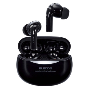 エレコム 完全ワイヤレスヘッドホン ブラック LBT-TWS15BK2-イメージ8