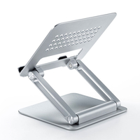 サンワサプライ PDA-STN49S タブレット用アルミスタンド(角度・高さ