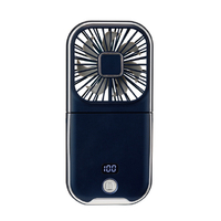 YUASA 折りたたみ5WAYハンディファン ネイビー YM-702HS(A)