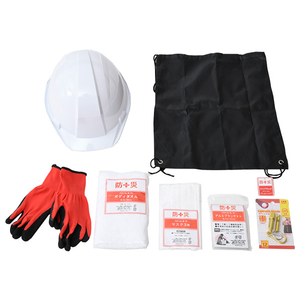 YAMAZEN 防災ヘルメットセット 7点 YHS-7 YAMAZEN 防災ヘルメットセット 7点 YHS-7