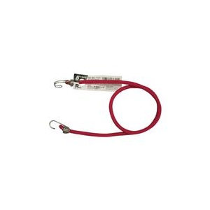 ユタカメイク ゴム　バンジーコード　5mm×600mm　赤 BC-5605-イメージ1