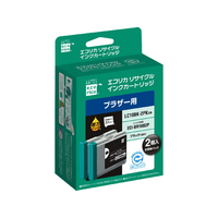 エコリカ ブラザー用リサイクルインクカートリッジLC10BK-2PK F854700-ECIBR10B2P