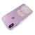 Dparks iPhone XS/X用ソフトクリアケース パステルネコ かすみ草 DS10392I8-イメージ4
