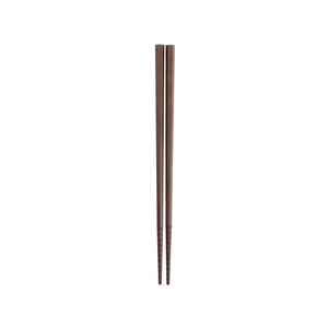 曙産業 トルネード箸 茶 22.5cm FC63556-PM-106-イメージ1