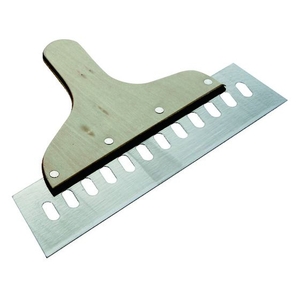 トラスコ中山 TRUSCO 軽量ステンレス地ベラ 穴あき 厚み1.2 幅300ミリ 3001.21.21.2 FC510JS-2072257-イメージ1