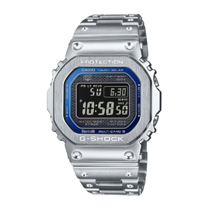 カシオ ソーラー電波腕時計 G-SHOCK シルバー/メタリックブルー GMW-B5000D-2JF-イメージ1
