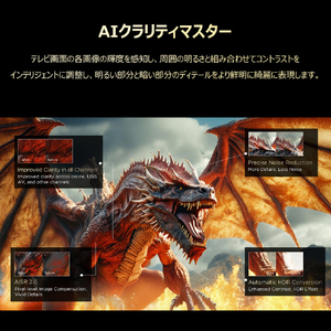 TCL 75V型4Kチューナー内蔵4K対応液晶テレビ 75RM7L-イメージ20