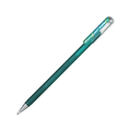 ぺんてる カラーボールペン デュアルメタリック 1.0mm グリーン+メタリックBL FCE371U-K110-DD