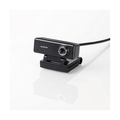 エレコム 高画質HD対応200万画素Webカメラ(イヤホンマイク付き) ブラック UCAM-C520FEBK