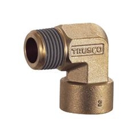 トラスコ中山 TRUSCO　ねじ込み継手　エルボ　R1／4－RC1／4 TN-12L