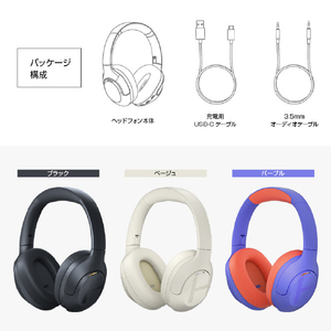 HAYLOU オーバーヘッド型ヘッドホン ベージュ HL-S35BG-イメージ14