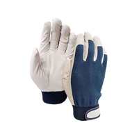 おたふく手袋 甲メリヤス マジック付 紺 M 3双組 FCE262Z