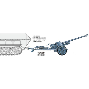 タミヤ 1/35 ドイツ 5cm対戦車砲 Pak38 T35392ﾄﾞｲﾂﾀｲｾﾝｼﾔﾎｳPAK38-イメージ15