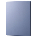 エレコム 13インチiPad Air(M3/M2)用フラップケース 360度回転 背面クリア 2アングル スリープ ブルーグレー TB-A25XMG360BG