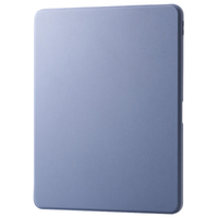 エレコム 13インチiPad Air(M3/M2)用フラップケース 360度回転 背面クリア 2アングル スリープ ブルーグレー TB-A25XMG360BG