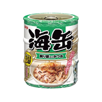 アイシア 海缶ミニ3P 削り節入りかつお 180g(60g×3缶) FCU9261-UM3-4