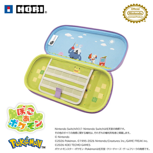 HORI ぽこ あ ポケモン ぷっくり ハイブリッドポーチ for Nintendo Switch 2 NSX182-イメージ2