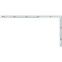 シンワ測定 曲尺_ホワイト名作30cm表裏同目 FC879JK-8184152