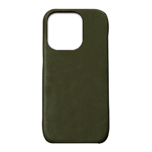 ABBI SIGNATURE iPhone 16 Pro Max用LISCIO イタリアンレザー MagSafe対応バックカバー オリーバ ABS27393I16PM-イメージ2