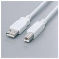 エレコム フェライトコア内蔵USB2．0対応ケ-ブル(ABタイプ) USB2-FS3