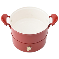 BRUNO BOE065-RD マルチグリルポット レッド|エディオン公式通販