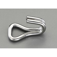 エスコ フック・ダブルJ型 ステンレス製 25mm FCZ0043-EA638FY-25