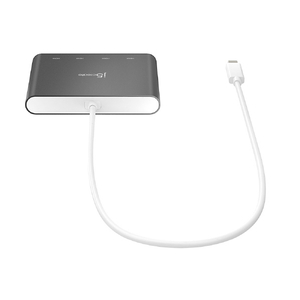 j5 create USB-C to 4ポートHDMIアダプタ シルバー JCA366-イメージ4