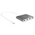 j5 create USB-C to 4ポートHDMIアダプタ シルバー JCA366-イメージ1