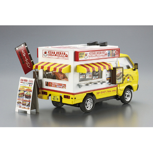 アオシマ 1/24 移動販売 No．6 スターケバブ ｲﾄﾞｳﾊﾝﾊﾞｲ6ｽﾀ-ｹﾊﾞﾌﾞ-イメージ3
