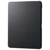 エレコム 13インチiPad Air(M3/M2)用フラップケース 360度回転 背面クリア 2アングル スリープ ブラック TB-A25XMG360BK