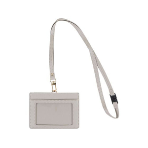 クツワ ID&コインホルダー ペールグレージュ FC044YP-LF007BE-イメージ1
