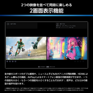 ハイセンス 100V型4Kチューナー内蔵4K対応液晶テレビ U7Sシリーズ 100U7S-イメージ20