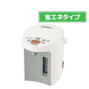 象印 VE電気ポット(2．2L) 優湯生 ホワイト CV-GV22-WA-イメージ1