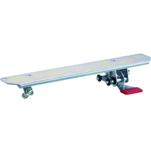 トラスコ中山 TRUSCO 樹脂台車 カルティオ用回転ハンドル対応足踏みストッパー FC074HA-1374351-イメージ1