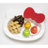 オーエスケー ﾊﾛ-ｷﾃｲﾊﾛ-ｷﾃｲﾉｵｻﾗ ハローキティ ランチプレート KP-18F