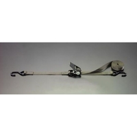 エスコ ベルト荷締機 ラチェット式 OD 230kg 25mm×6.0m FCZ0069-EA982B-15G