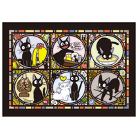 エンスカイ 魔女の宅急便 アートクリスタルジグソーパズル 208ピース ジジの街便り(208-AC02) AT208AC02ｼﾞｼﾞﾉﾏﾁﾀﾞﾖﾘ