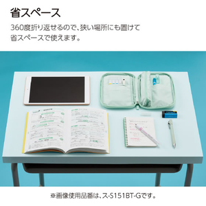 コクヨ キャンパス ソフトリングノート ドット罫 A6 50枚 グレー FCJ292T-ｽ-S151BT-M-イメージ4